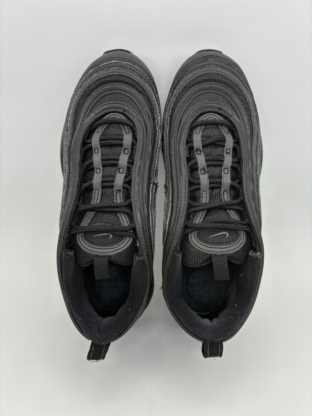 Nike Air Max 97 'Triple Black' Women's Sneakers Shoes  |  Size:  6 - Picture 9 of 15